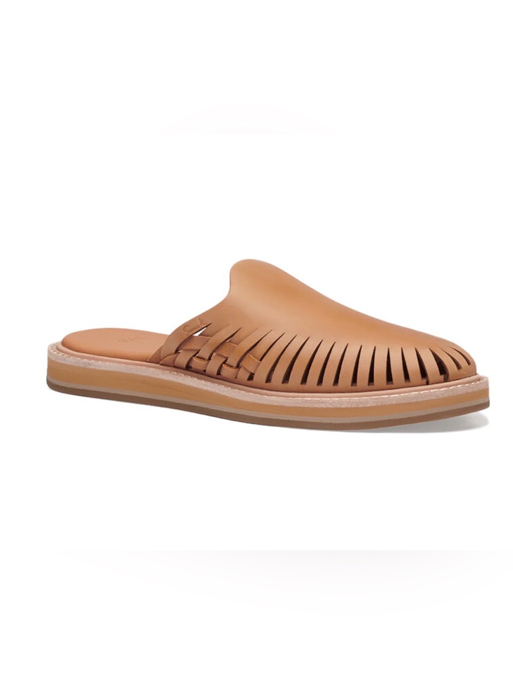 Sanuk Tan Slip-On Leather you huarache
